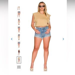 Good American Good Curve High Rise Shorts  Size 10